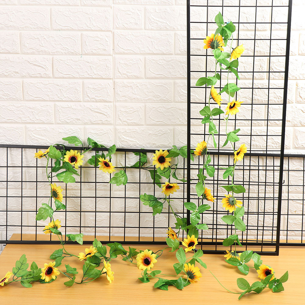 Simulation of artificial flowers 12 Sunflower Sun flower Flower vine a living room The Conduit balcony decorate Chrysanthemum