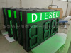 oil price customized Stations LED oil price display outdoors waterproof Digital advertisement Signage Direct selling