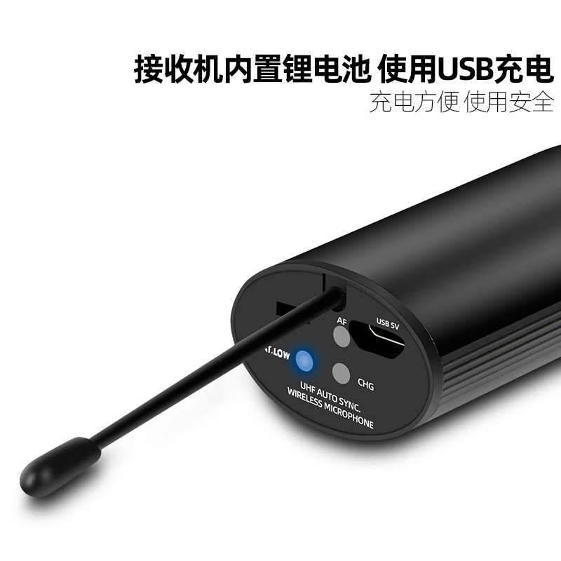 국경 USB 컴퓨터 마이크 U-세그먼트 FM 범용 무선 콘덴서 회의 마이크 라이브 픽업 무선