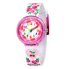 Small cute watch strap suitable for men and women, plastic children's watch