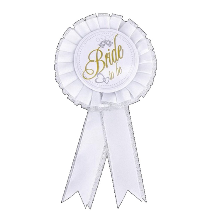 Joyas de fiesta de solteros en stock, insignia de novia, decoración de fiesta, bride to be insignia, insignia de latín