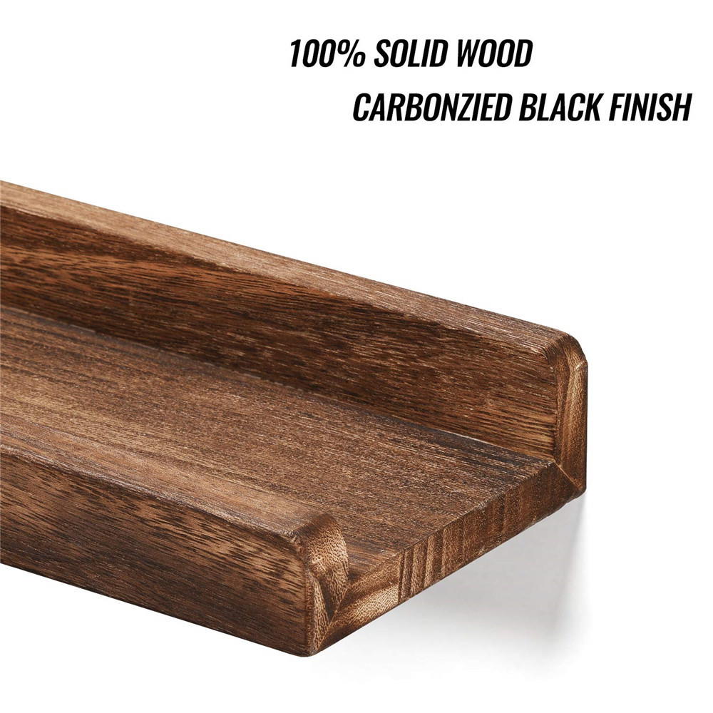 Amazon madera maciza pared estante colgante sala de estar TV pared estante dormitorio pared partición creativa