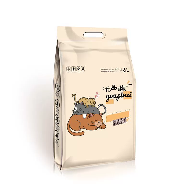 尤品滋 Mixed cat litter 6L бамбуковый уголь наполнитель для кошек