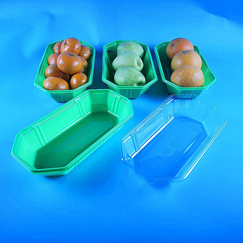 G供应爱友透明食品级水果吸塑包装盒锁鲜果切拼盘干果保鲜果盒