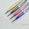 Creative Crystal U Disk Touch Screen Electric Round Pen Business Gift Office Women's Metal Rotating Bad Pen