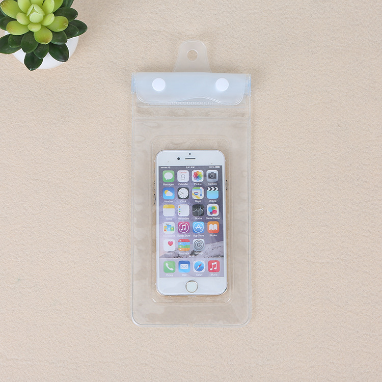 pvc透明包装袋密封防尘服装袋可扣带挂钩包装袋厂家直供可以