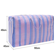 Wholesale Manufacturer Storage Bags, Durable and Practical Extra Large Moving Bags, Shipping Luggage Bags Snake Skin Nylon Woven Bags