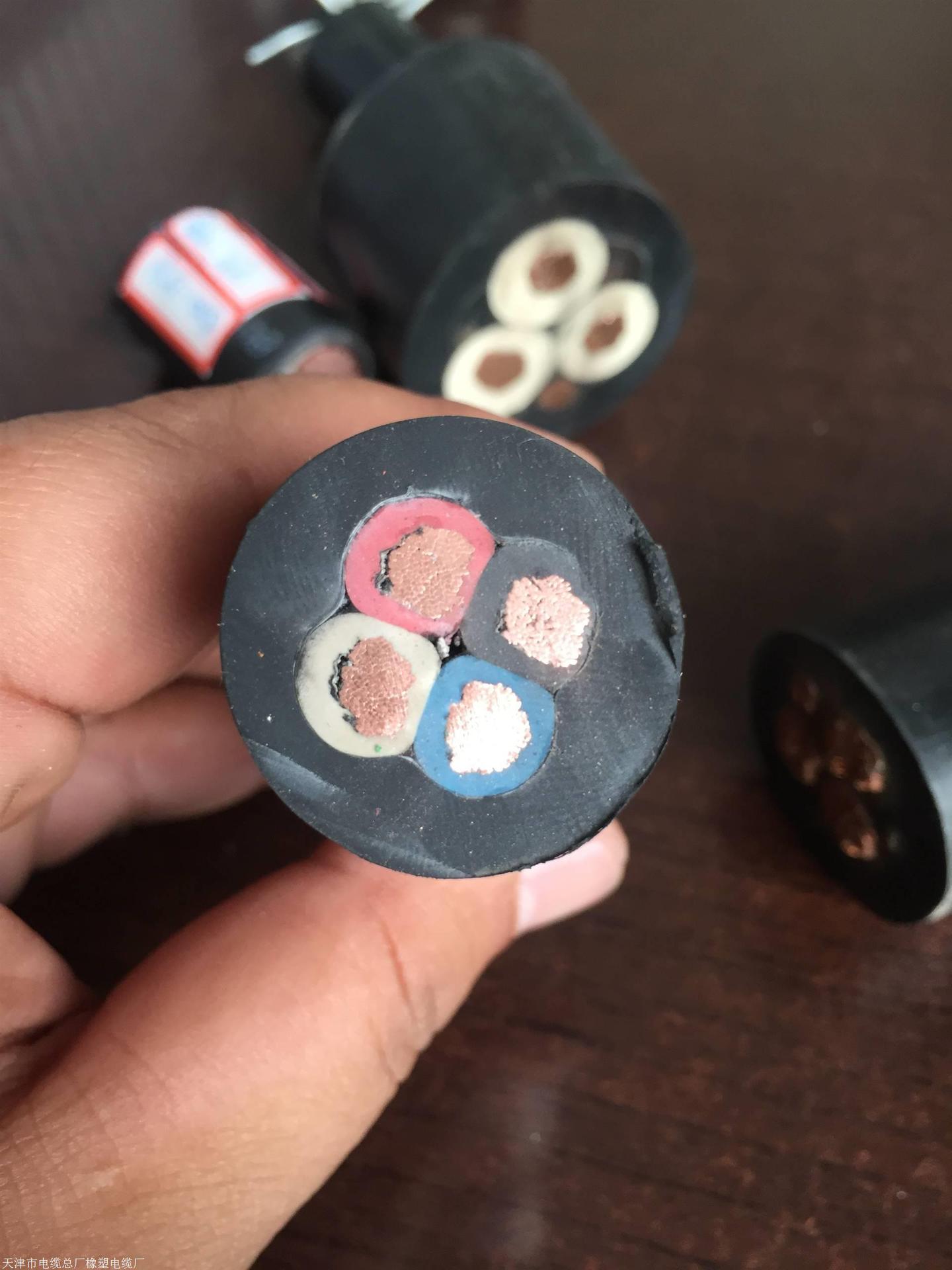 野外通用重型橡套软电缆YCW-450/750V