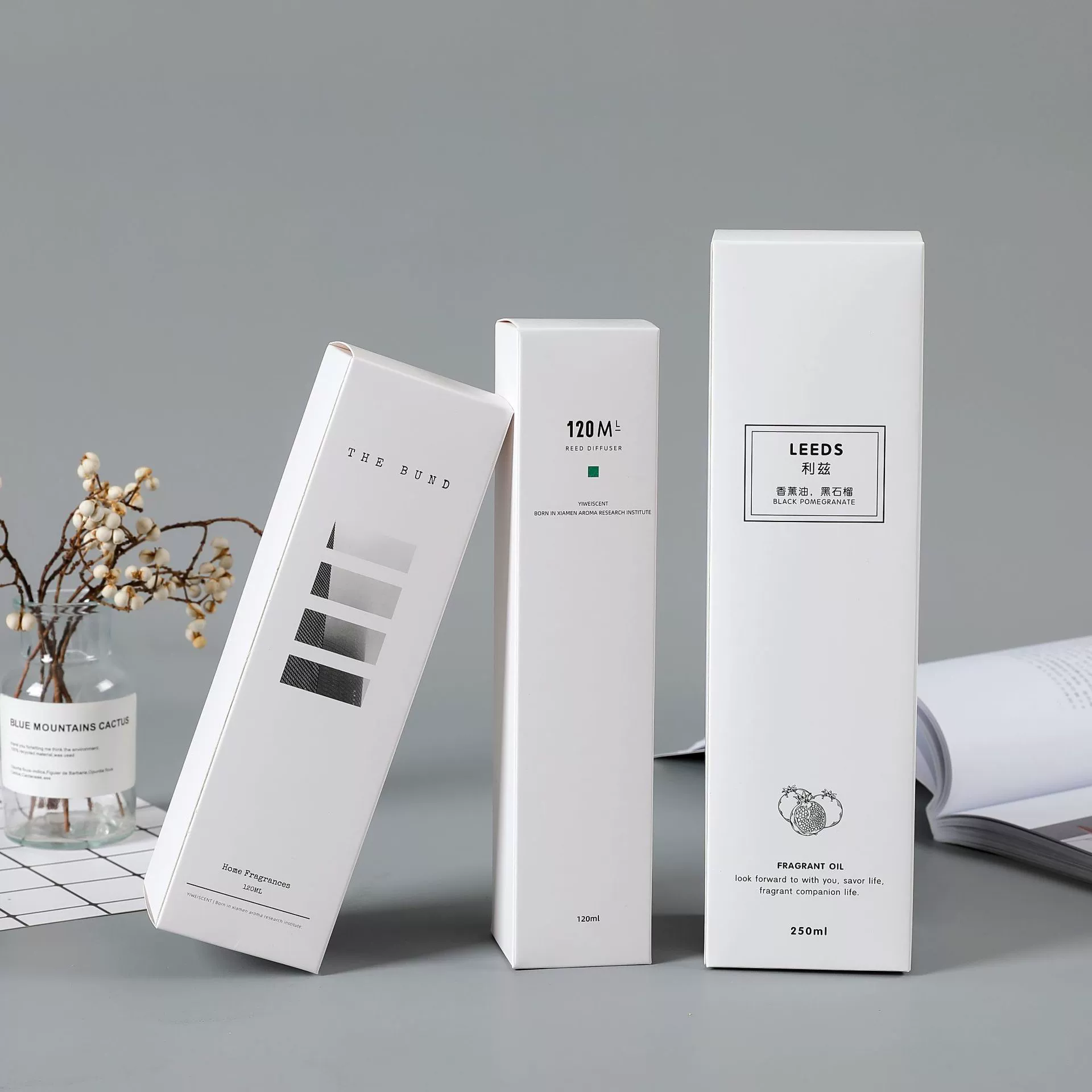 Коробка упаковки ароматерапии профессиональное производство Ежедневная Химическая упаковка парфюмерная упаковка бесплатный дизайн чертеж образец настройки