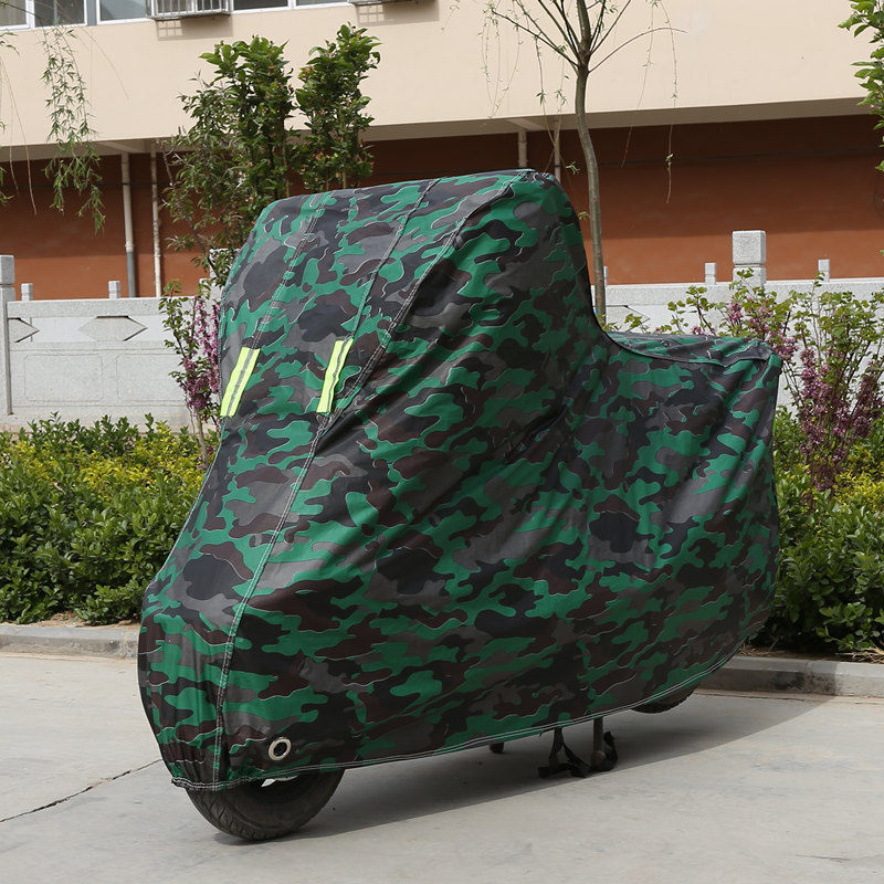 Street car motorcycle rain cover lying racing car cover car cover sun protection electric car cover heavy motorcycle dust-proof pedal raincoat