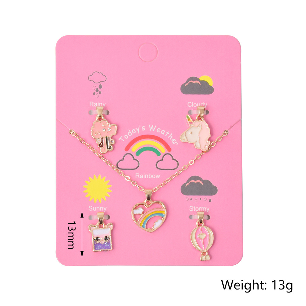 Fashion Cute Animal Pendant Earrings Set display picture 1