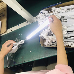 Student dormitory cabinet lamp student eye protection LED night light USB portable line lamp floor stall