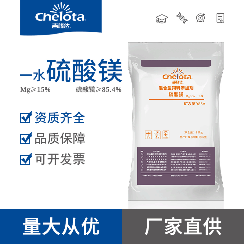 Manufactor Magnesium Feed additives 85.4% Trace elements goods in stock supply 25kg bag