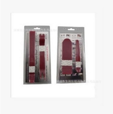 Venta al por mayor de alta dureza panel de la puerta interior desmontaje y herramienta de modificación herramienta de desmontaje de audio del coche herramienta de desmontaje conjunto de cuatro piezas