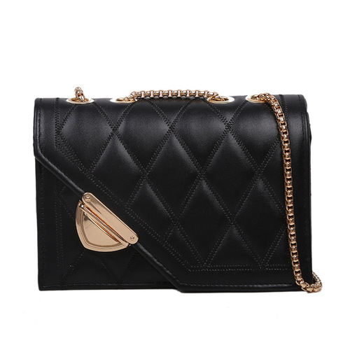 Wholesale summer small bags 2020 new trendy fashion rhombus chain bag crossbody bag women's versatile popular small square bag