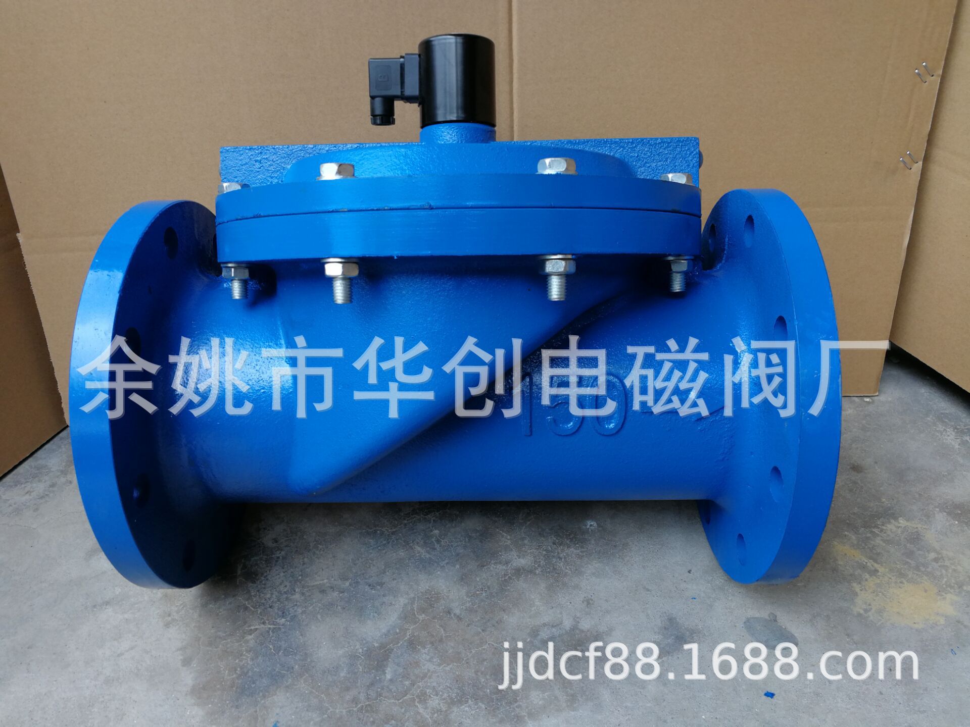 DF法兰电磁阀、DF-150F法兰电磁阀、ZCS水用电磁阀