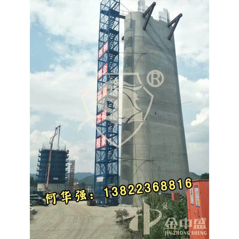 全封闭箱式人行爬梯/建筑施工梯笼/基坑梯笼/框架爬梯/角钢爬梯