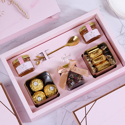 Candy Gift box packaging marry personality romantic Bridesmaid Companion wedding Small gifts finished product Sugary