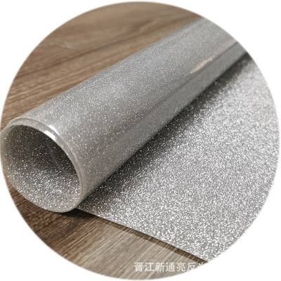 厂家直销银色卷材满天星手机壳闪膜PVC材质过6P电镀卷材满天星