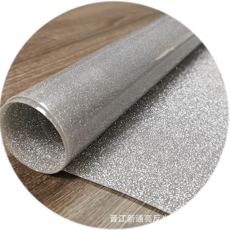 厂家直销银色卷材满天星手机壳闪膜PVC材质过6P电镀卷材满天星