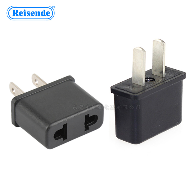 全铜9621日本转换插头国标电源转换插座 美国转换插头 迷你型插头