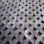 长期批发供应各种形状停车场植草砖彩砖园林绿化环保砖市政透水砖