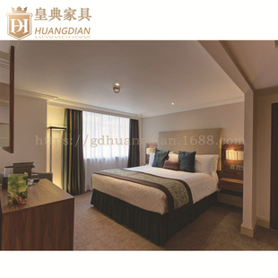 Direct Manufacturers, Customized Hotel Guest Room Panel Furniture, Hotel Suite Solid Wood Furniture TF58