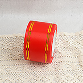 Banner de borde dorado feliz evento flor blanca cesta banner 7cm de ancho escritura tire flor banda banner tela cinta flor tienda suministros