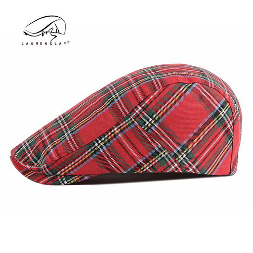 Spring and Summer Bucket Hats for Women Trendy Korean Pattern Striped Cap for Men Sun Protection Sunshade Hat Casual Grid Forward Hat