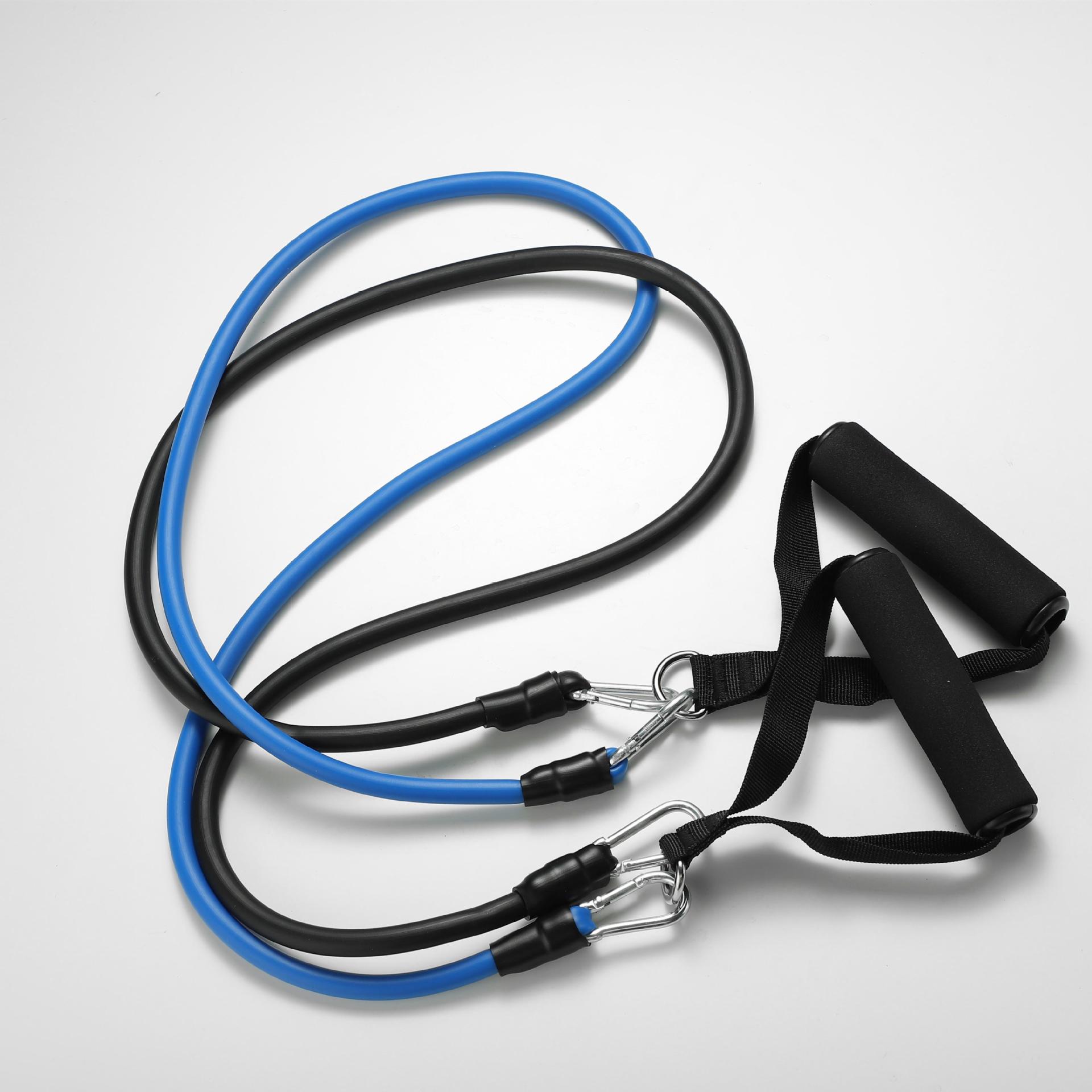 Multifunctional TPE pull rope Pilates yoga fitness resistance band home stretching exercise tension training equipment