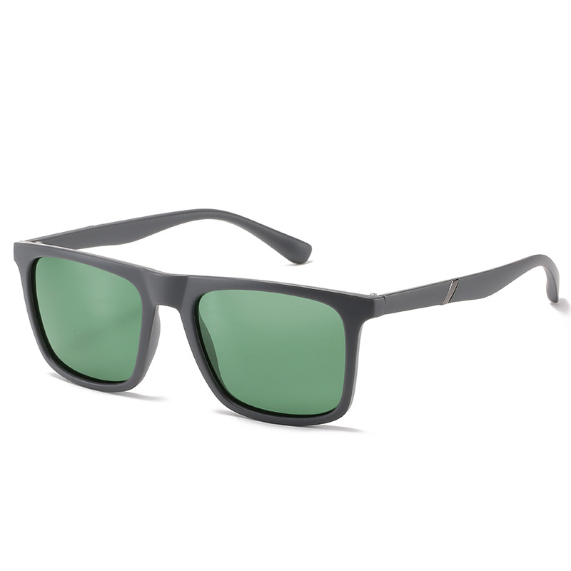 Nuevo transfronterizo de Los Hombres gafas de sol polarizadas marco completo ciclismo conducción deportes gafas de sol ventas directas de la fábrica