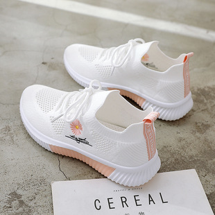 Летняя белая обувь, сетчатая дышащая повседневная обувь для отдыха, спортивная обувь, 2020
