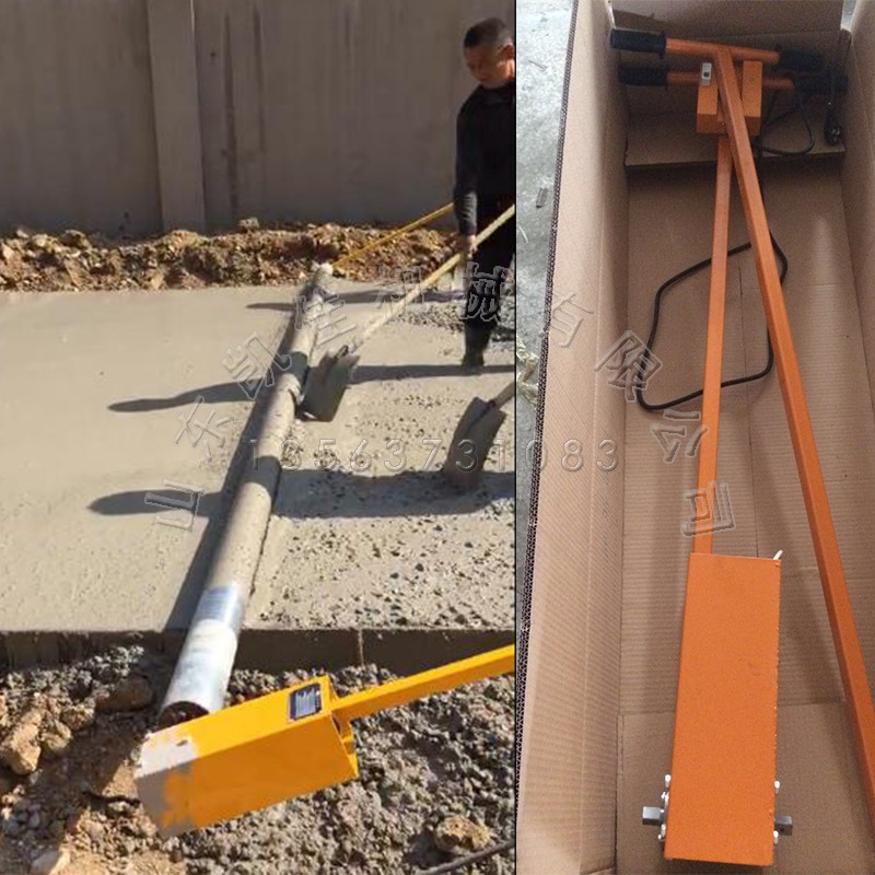 单滚轴电动摊铺机 道路施工电动滚平机 混凝土摊铺整平机 滚平机