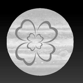 定制八大行星之3D打印PLA木星灯可图片文字底座LOGO月亮台灯礼品