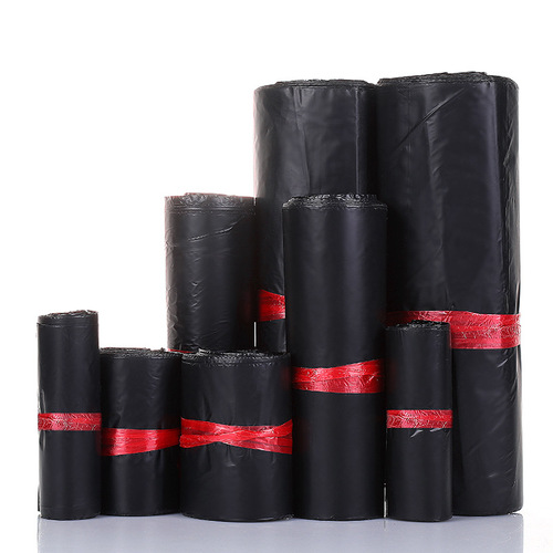 Cross-border e-commerce dedicated ultra-thin multi-specification black new material packing bag low-pressure logistics packaging bag wholesale