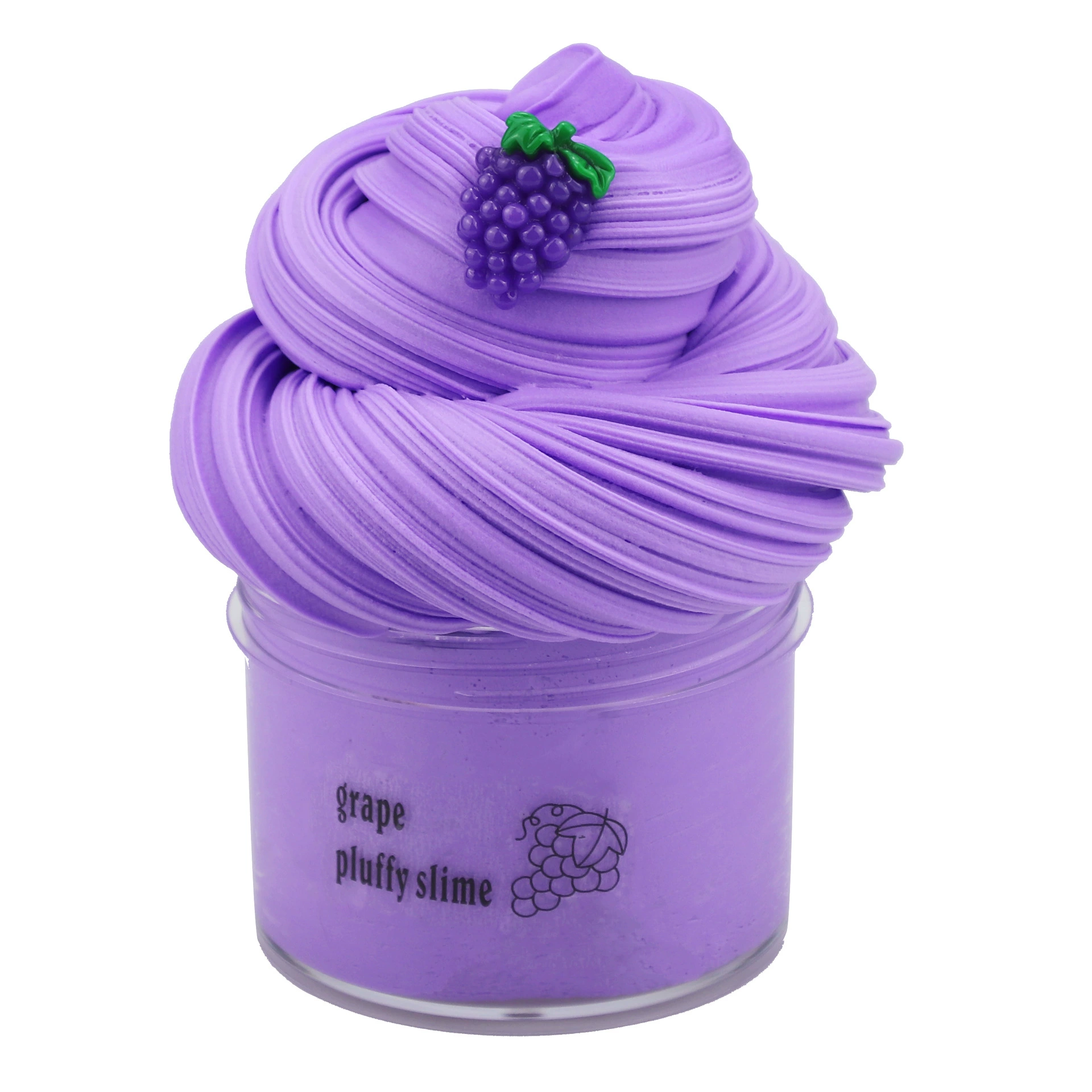 AMZ Vegetable Cotton Mud DIY Fruit Puff Slime Kit Kit Cotton Poly Plaid Declaim toys