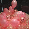 Decorations, balloon, metal nail sequins, set, wholesale, internet celebrity