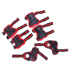 Direct Manufacturer Supply Children's Sports Protection Package, Thick Practical Mesh Fabric Breathable Anti-Collision Roller Skating Knee Pads