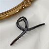 Metal hairgrip, crab pin, simple and elegant design