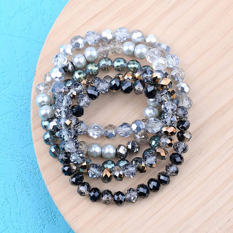 Fashion Geometric Beaded Crystal Bracelets display picture 5