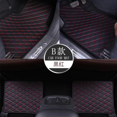 出口右舵脚垫外贸通用平铺汽车脚垫皮革汽车脚垫厂家供应批发代发