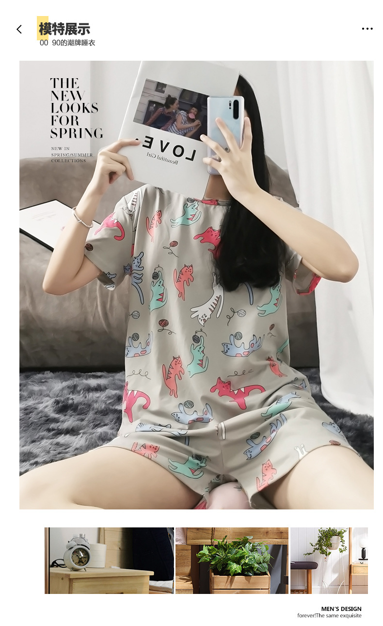 S小猫短袖套装 (8)