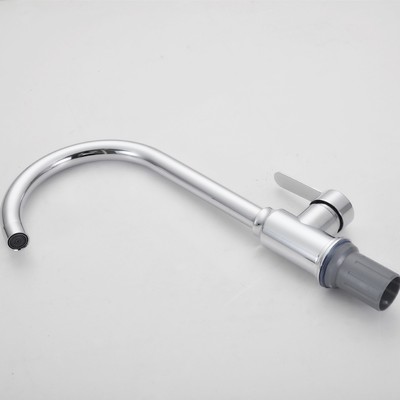 廠家批發304不鏽鋼帶滾珠防卡頓  廚房洗菜盆水龍頭冷熱大彎