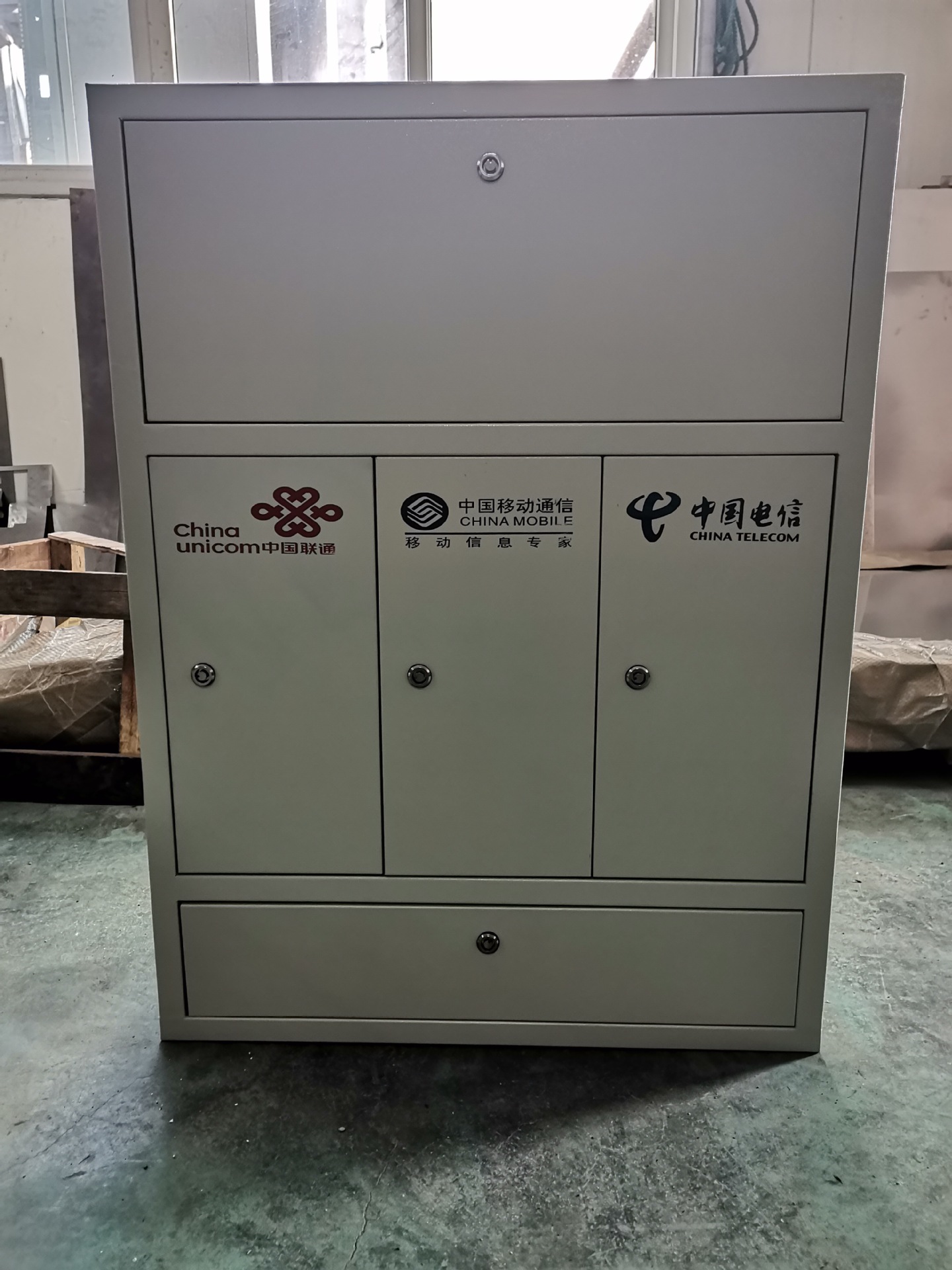 24芯三网合一箱24芯三网合一楼道箱湖州定制款三网合一箱三网融合