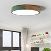 Ceiling lamp circular ultrathin led Bedroom lights Modern simplicity a living room Room Macaroon originality lamps and lanterns Northern Europe