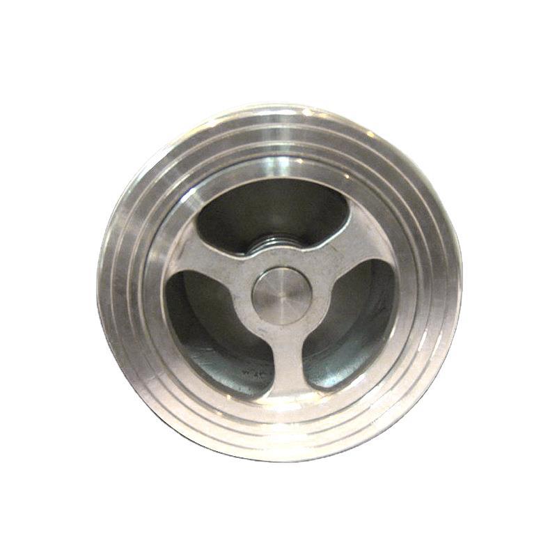 供应201不锈钢蝶形对夹式单向止回阀H71W逆止阀dn50dn40dn65