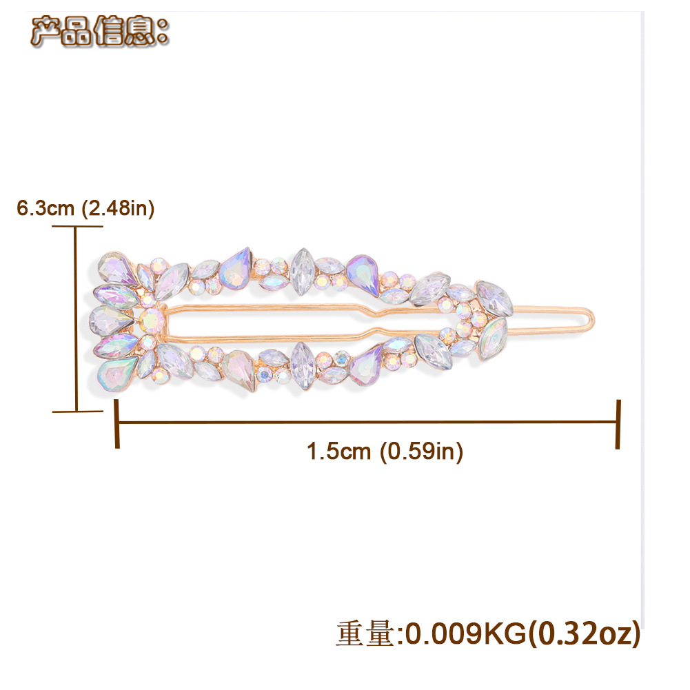 French Flashing Diamond Hairpin display picture 1