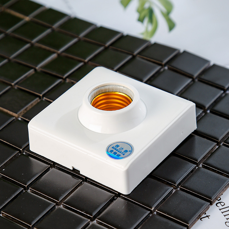 86型陶瓷内胆耐热灯座 适用养殖场温室大棚栽植平灯座 量多价低