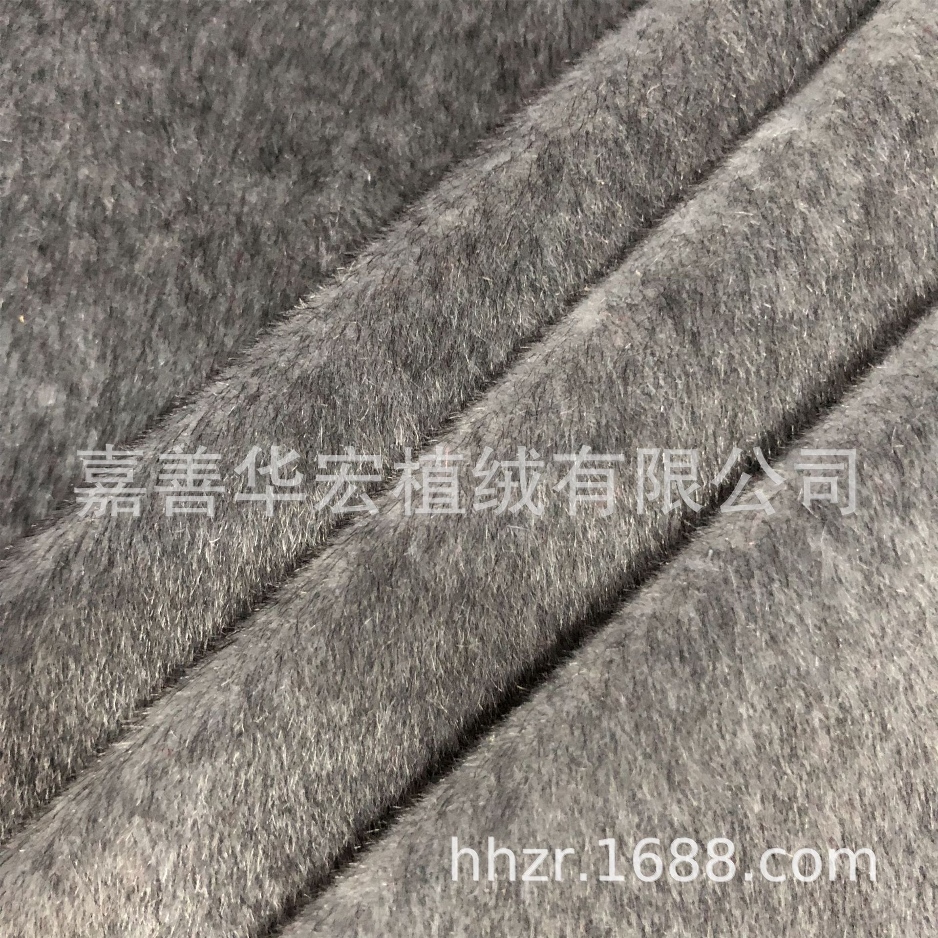 植绒工厂 貂绒 植绒布 长毛绒 服装 羊绒面料 长绒布 水貂面料-阿里巴巴