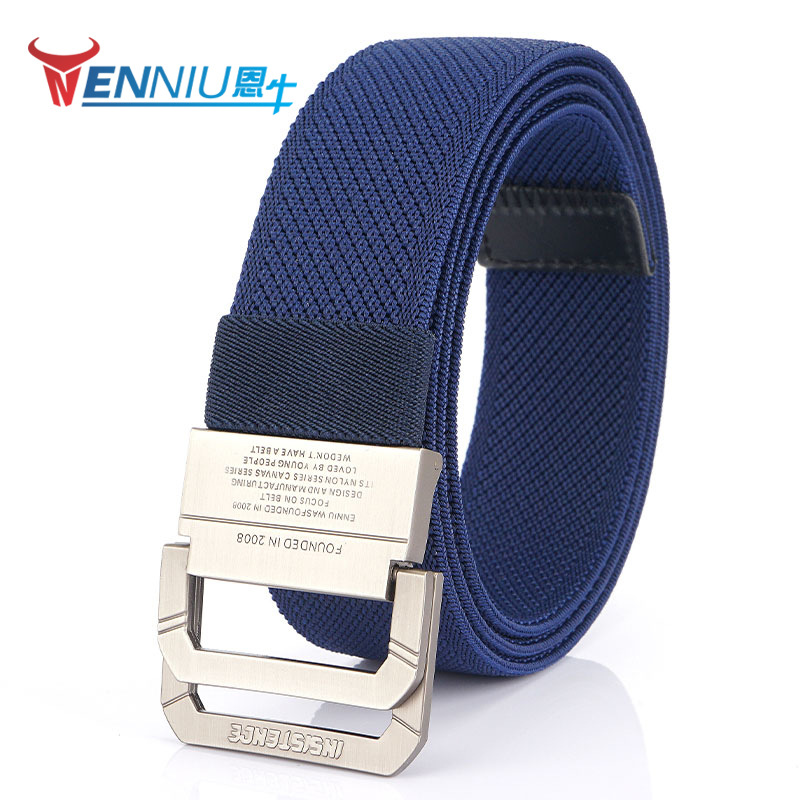 men's cloth woven travel belt for students